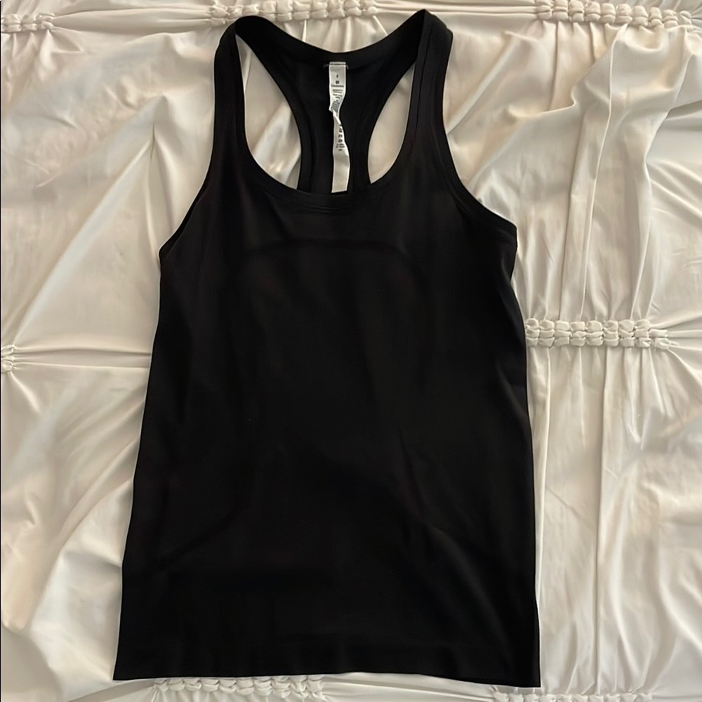 Lululemon Swiftly Tech Black Racerback Tank Top